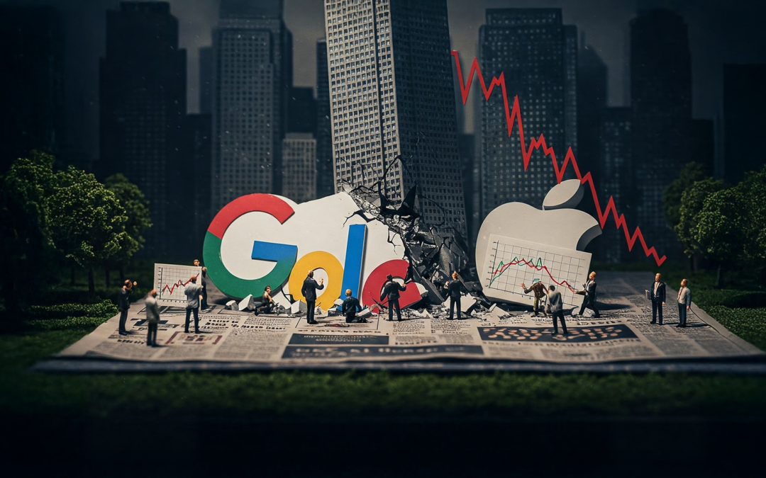 Google and Apple shares plummet, but why?